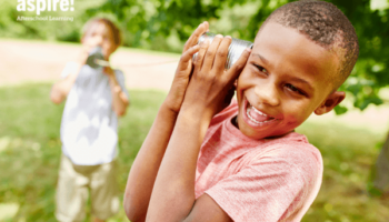 During Aspire!'s six-week, full-day camp, students will further develop and enhance crucial literacy skills as they explore the communication methods they encounter in their everyday lives