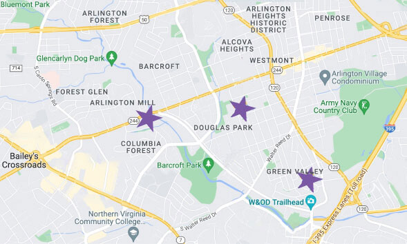 AspireLocationMap Map of Aspire Locations