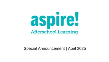 Aspire Logo Special Announcement April 2025