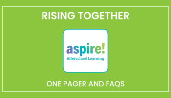 One pager and FAQs