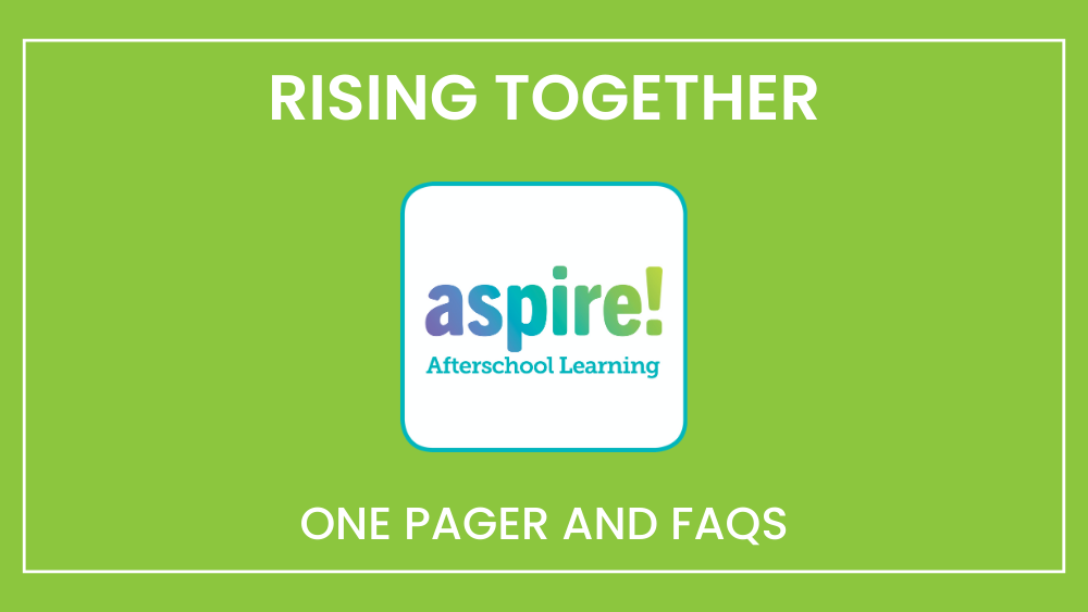 one pager One pager and FAQs