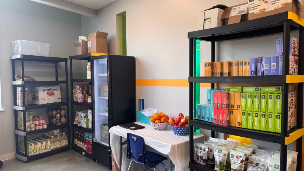 Aspire's food pantry